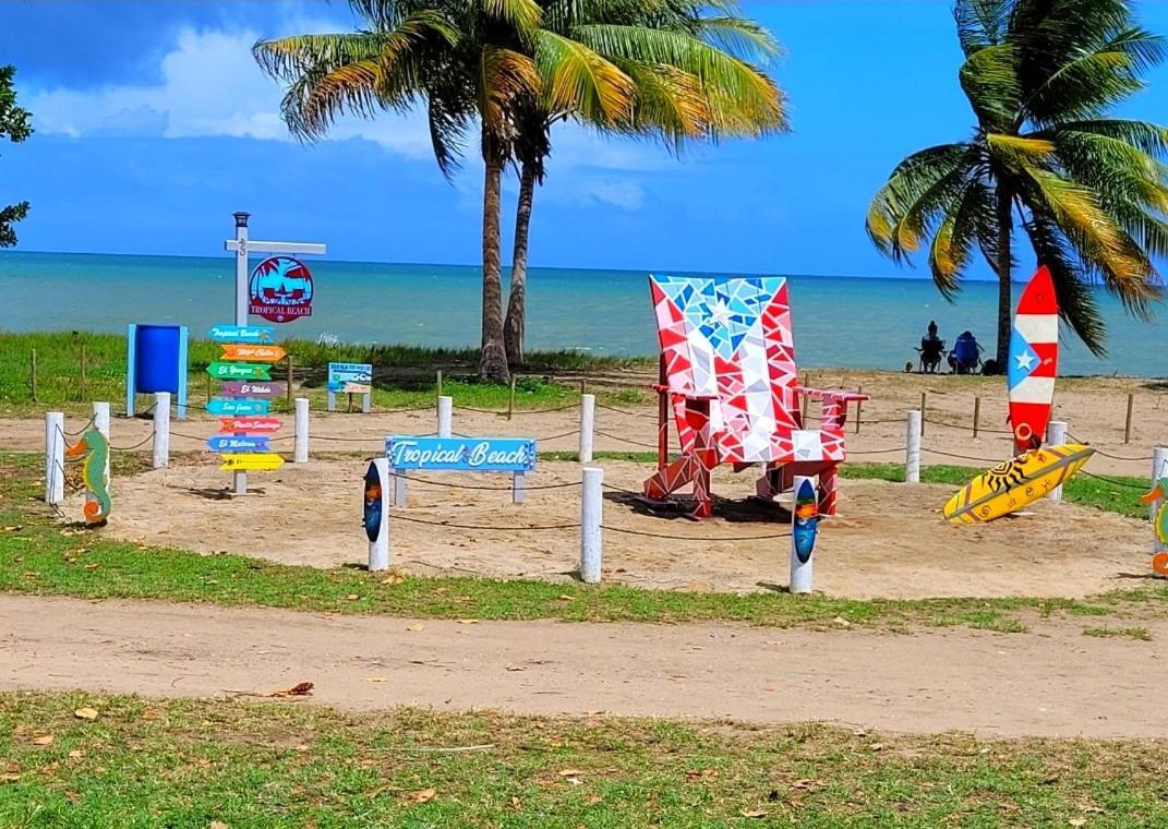 Beach Front Apartment Naguabo Buitenkant foto